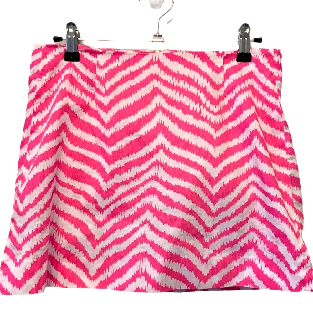 Women’s Size 2 Lilly Pulitzer Tropical Pink Ella Zebra Skort